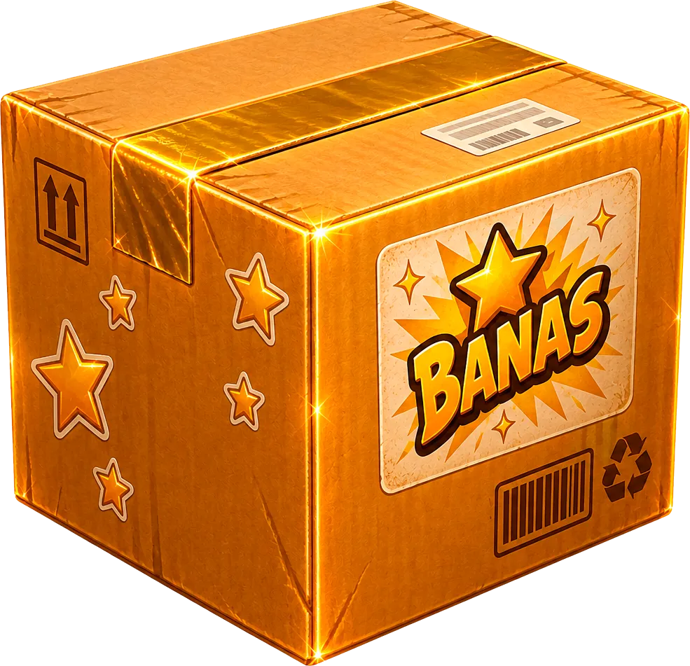 The golden BANAS bonus box